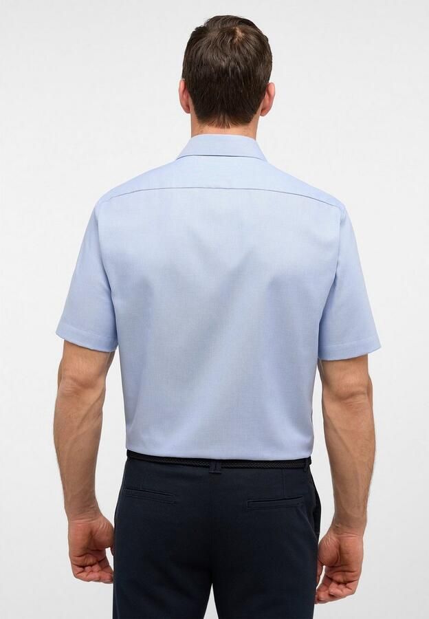Eterna Overhemd met korte mouwen Comfort fit NON IRON (strijkvrij) - Foto 4