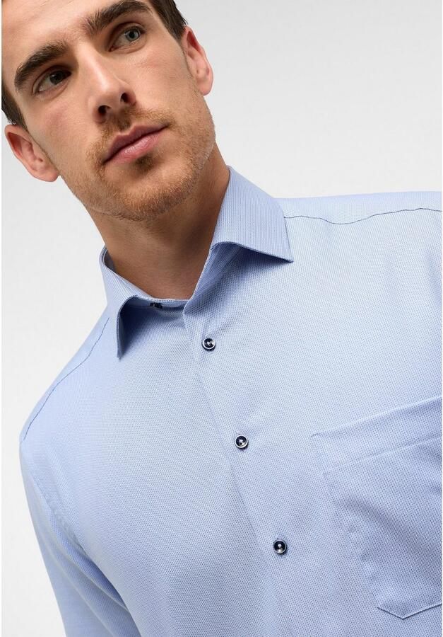 Eterna Overhemd met korte mouwen Comfort fit NON IRON (strijkvrij) - Foto 3