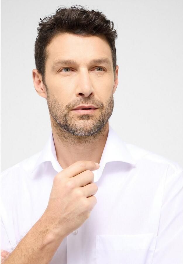 Eterna Overhemd met korte mouwen Comfort fit NON IRON (strijkvrij) - Foto 2