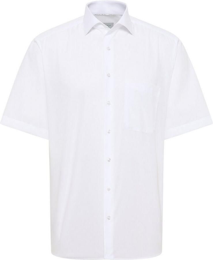 Eterna Overhemd met korte mouwen Comfort fit NON IRON (strijkvrij)