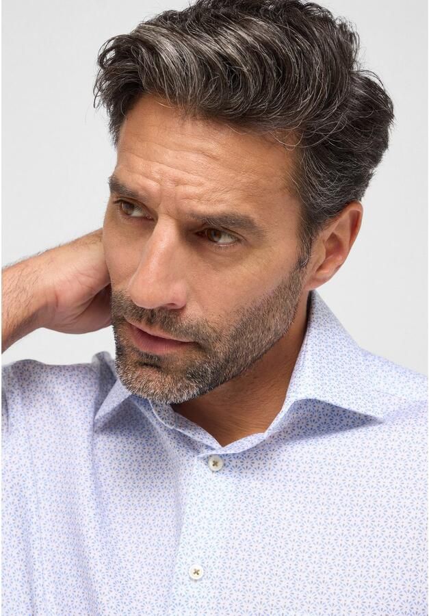 Eterna Overhemd met korte mouwen Comfort fit NON IRON (strijkvrij) - Foto 3