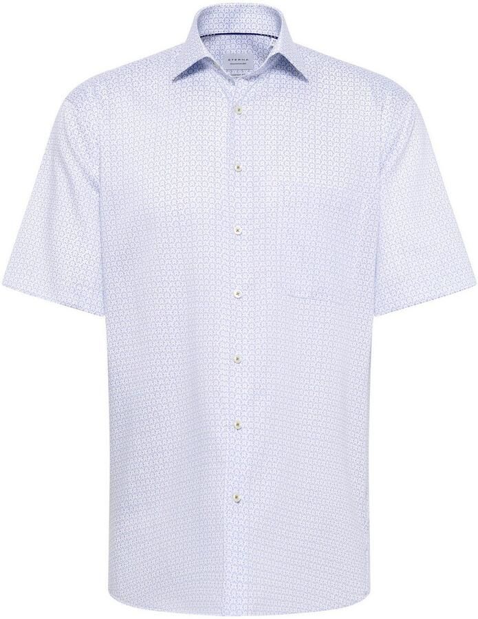 Eterna Overhemd met korte mouwen Comfort fit NON IRON (strijkvrij)