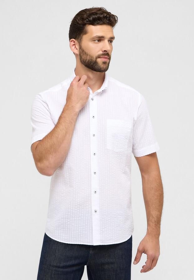 Eterna Overhemd met korte mouwen MODERN FIT EASY IRON (gemakkelijk te strijken) - Foto 6