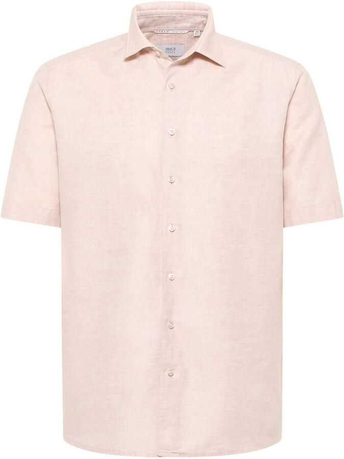 Eterna Overhemd met korte mouwen MODERN FIT EASY IRON (gemakkelijk te strijken)