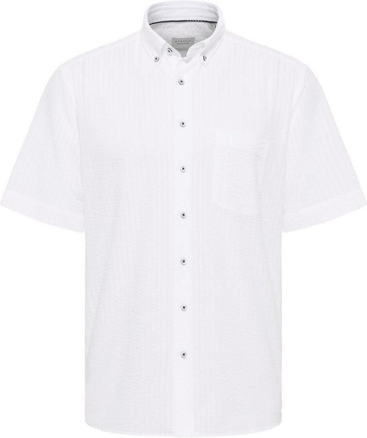 Eterna Overhemd met korte mouwen MODERN FIT EASY IRON (gemakkelijk te strijken)