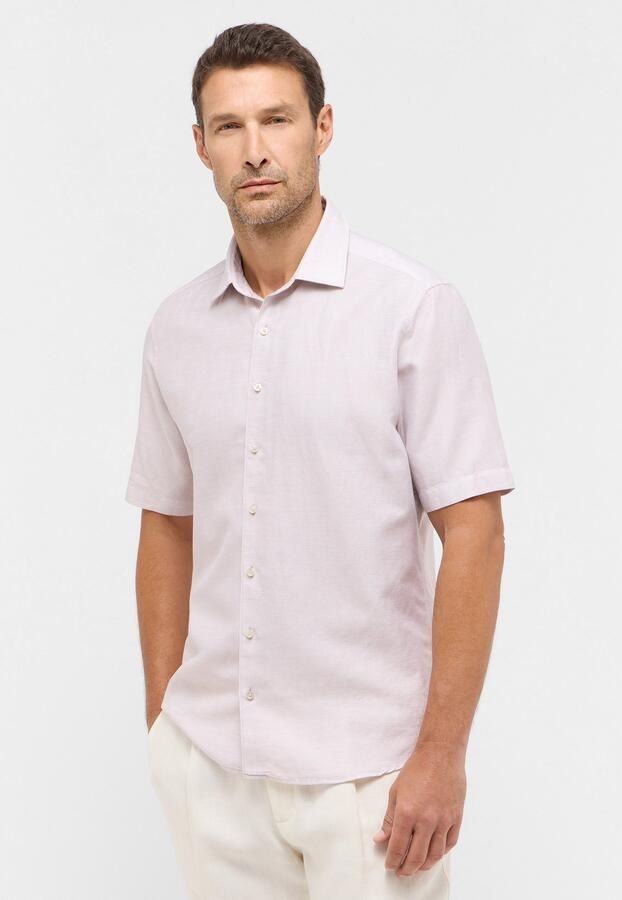 Eterna Overhemd met korte mouwen MODERN FIT EASY IRON (gemakkelijk te strijken) - Foto 6