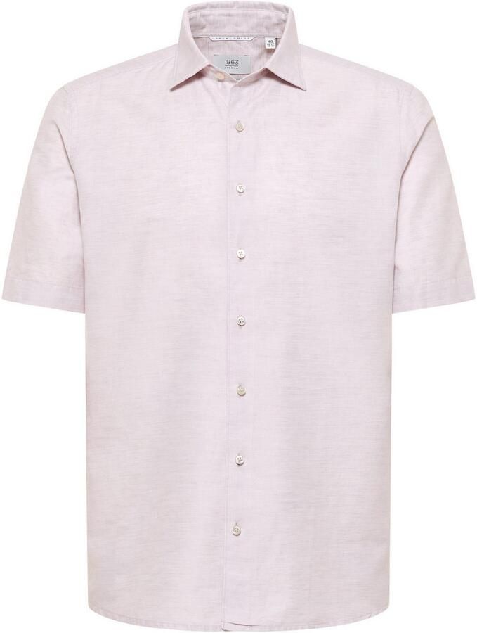 Eterna Overhemd met korte mouwen MODERN FIT EASY IRON (gemakkelijk te strijken)