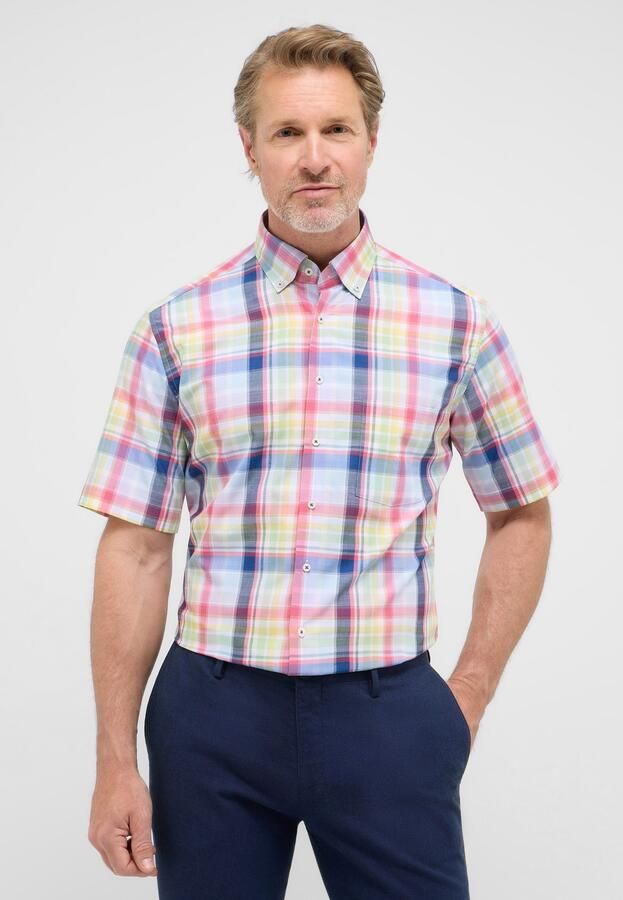 Eterna Overhemd met korte mouwen MODERN FIT EASY IRON (gemakkelijk te strijken) - Foto 6