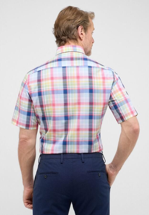 Eterna Overhemd met korte mouwen MODERN FIT EASY IRON (gemakkelijk te strijken) - Foto 4