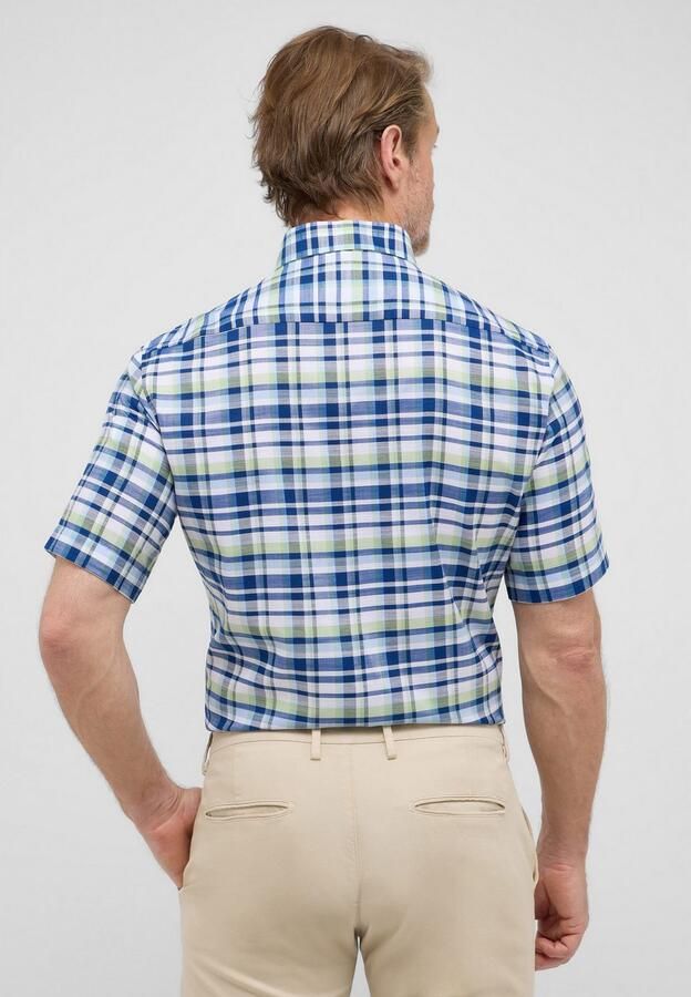 Eterna Overhemd met korte mouwen MODERN FIT EASY IRON (gemakkelijk te strijken) - Foto 4