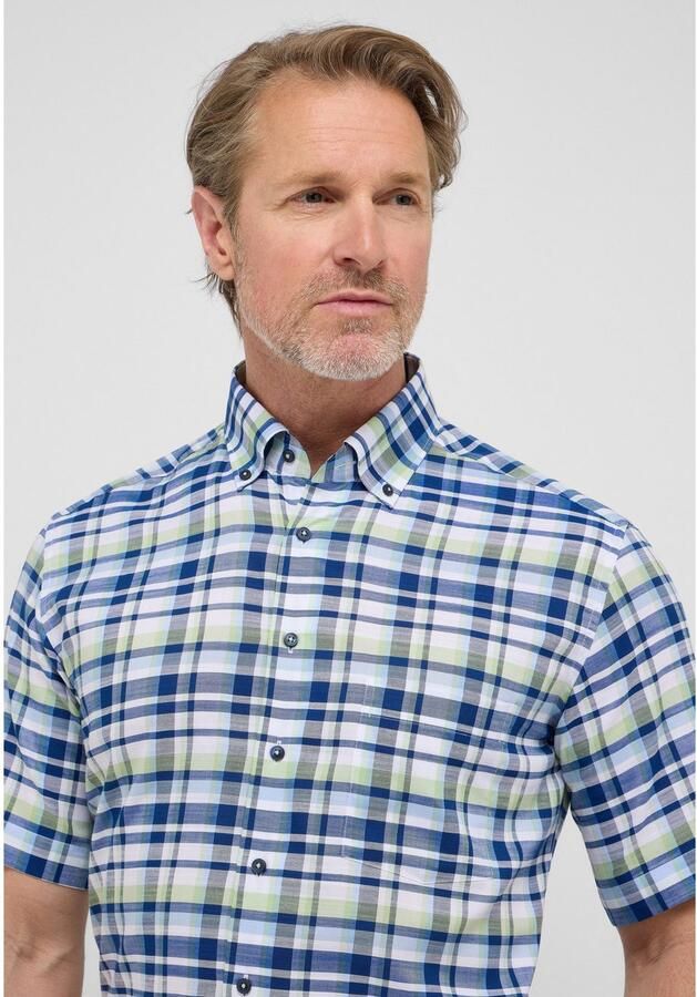 Eterna Overhemd met korte mouwen MODERN FIT EASY IRON (gemakkelijk te strijken) - Foto 2