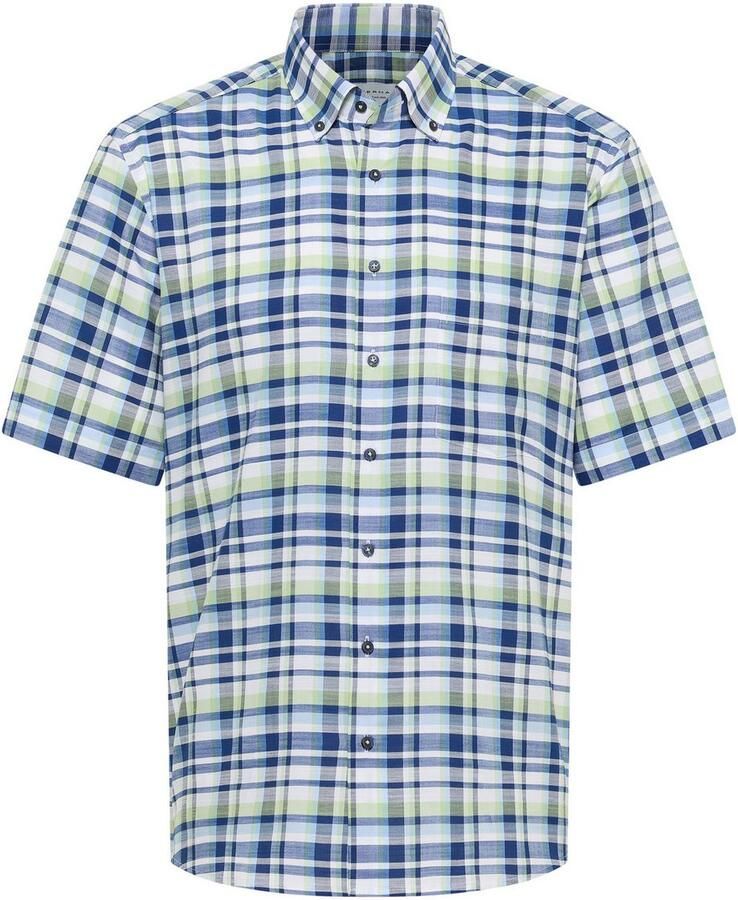 Eterna Overhemd met korte mouwen MODERN FIT EASY IRON (gemakkelijk te strijken)