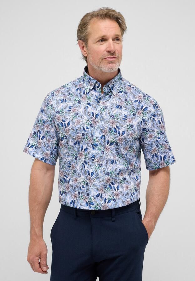 Eterna Overhemd met korte mouwen MODERN FIT EASY IRON (gemakkelijk te strijken) - Foto 6