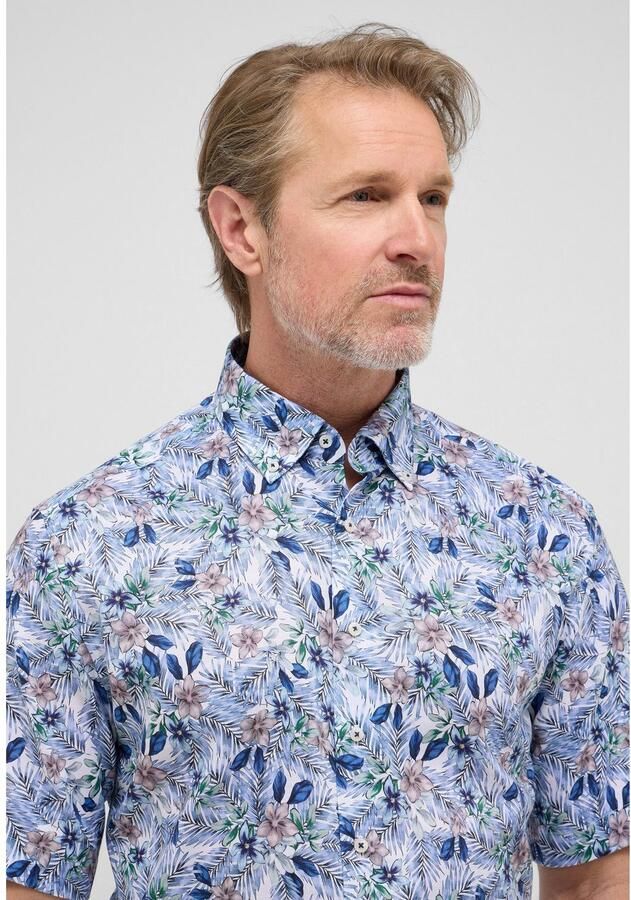 Eterna Overhemd met korte mouwen MODERN FIT EASY IRON (gemakkelijk te strijken) - Foto 2