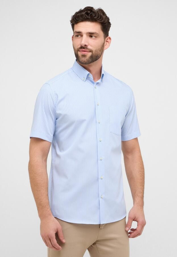 Eterna Red Line Modern fit zakelijk overhemd met streepmotief - Foto 6