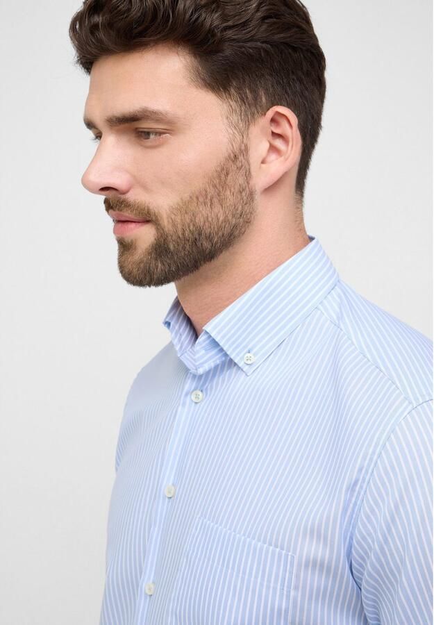 Eterna Red Line Modern fit zakelijk overhemd met streepmotief - Foto 3