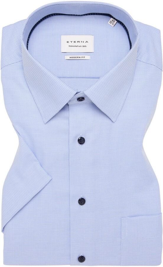 Eterna Overhemd met korte mouwen MODERN FIT - Foto 5