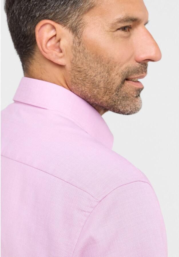 Eterna Overhemd met korte mouwen MODERN FIT NON IRON (strijkvrij) - Foto 3
