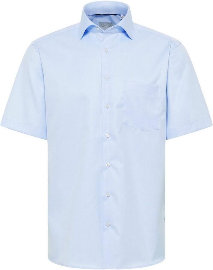 Eterna Overhemd met korte mouwen MODERN FIT NON IRON (strijkvrij)