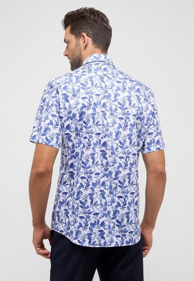 Eterna Overhemd met korte mouwen MODERN FIT NON IRON (strijkvrij) - Foto 4