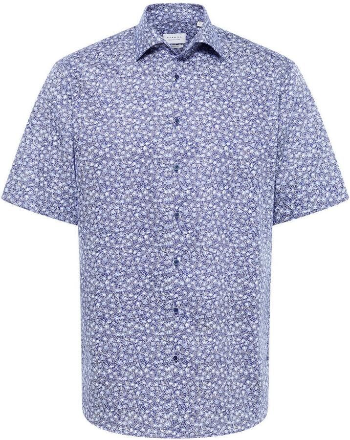 Eterna Overhemd met korte mouwen MODERN FIT NON IRON (strijkvrij)