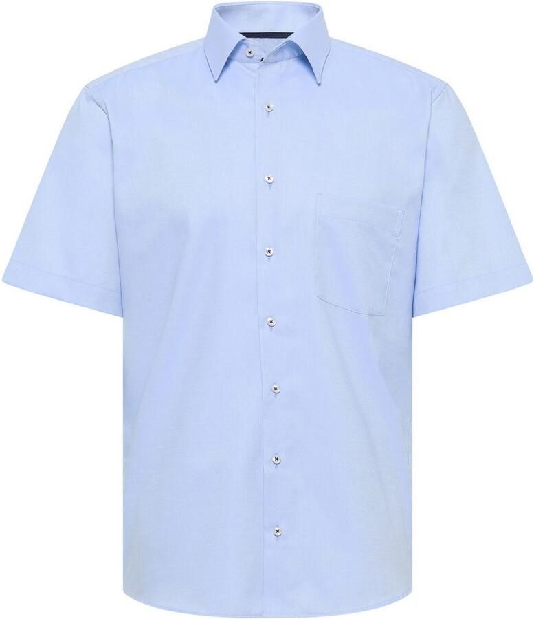 Eterna Overhemd met korte mouwen MODERN FIT NON IRON (strijkvrij)