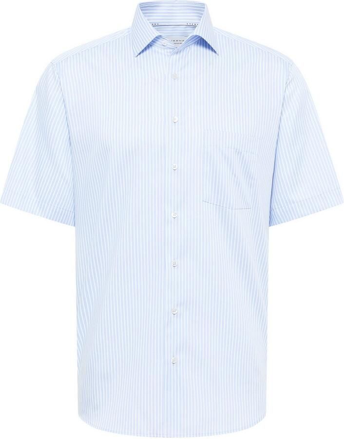Eterna Overhemd met korte mouwen MODERN FIT NON IRON (strijkvrij)