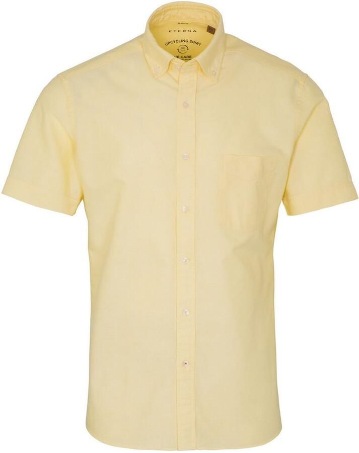 Eterna Overhemd met korte mouwen Slim fit EASY IRON (gemakkelijk te strijken)