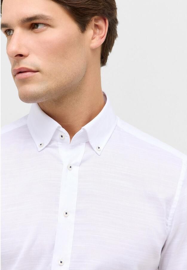 Eterna Overhemd met korte mouwen Slim fit EASY IRON (gemakkelijk te strijken) - Foto 3
