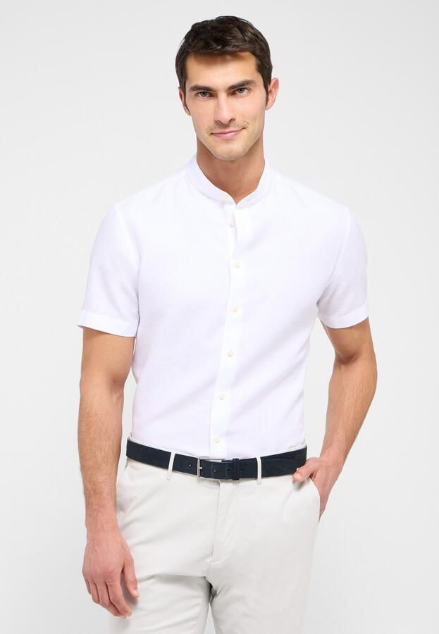Eterna Overhemd met korte mouwen Slim fit EASY IRON (gemakkelijk te strijken) - Foto 6