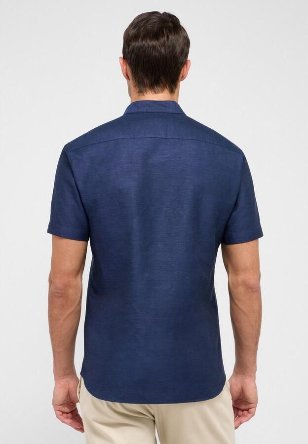 Eterna Overhemd met korte mouwen Slim fit EASY IRON (gemakkelijk te strijken) - Foto 4