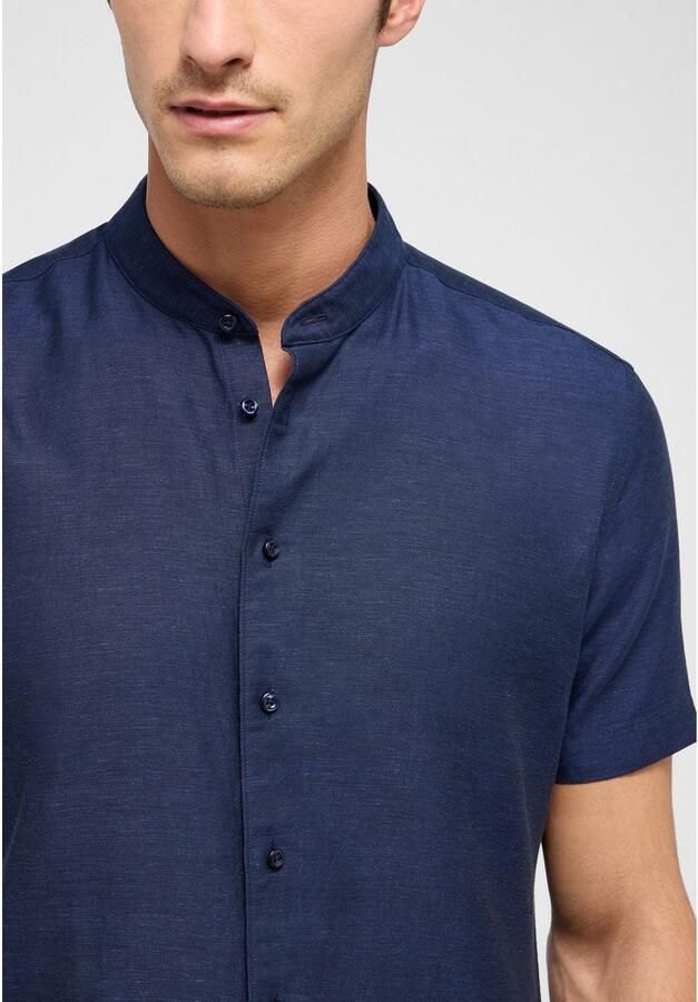 Eterna Overhemd met korte mouwen Slim fit EASY IRON (gemakkelijk te strijken) - Foto 3
