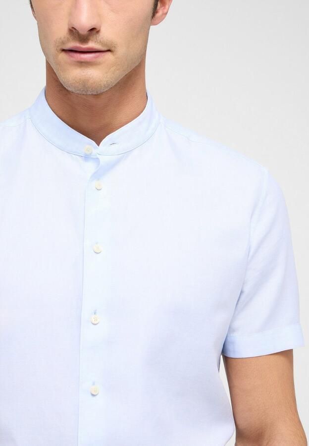 Eterna Overhemd met korte mouwen Slim fit EASY IRON (gemakkelijk te strijken) - Foto 4