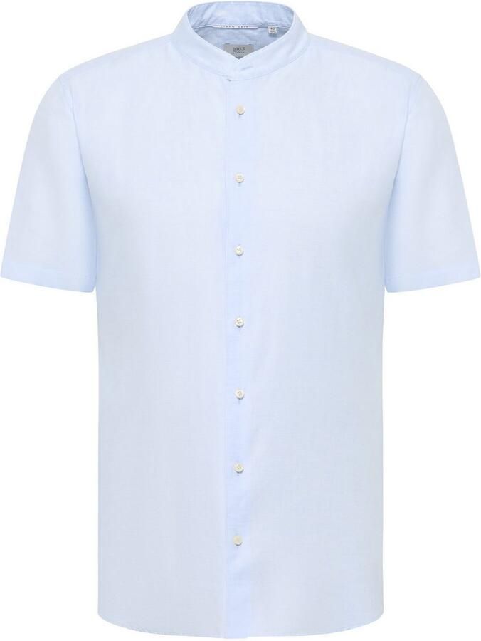 Eterna Overhemd met korte mouwen Slim fit EASY IRON (gemakkelijk te strijken)