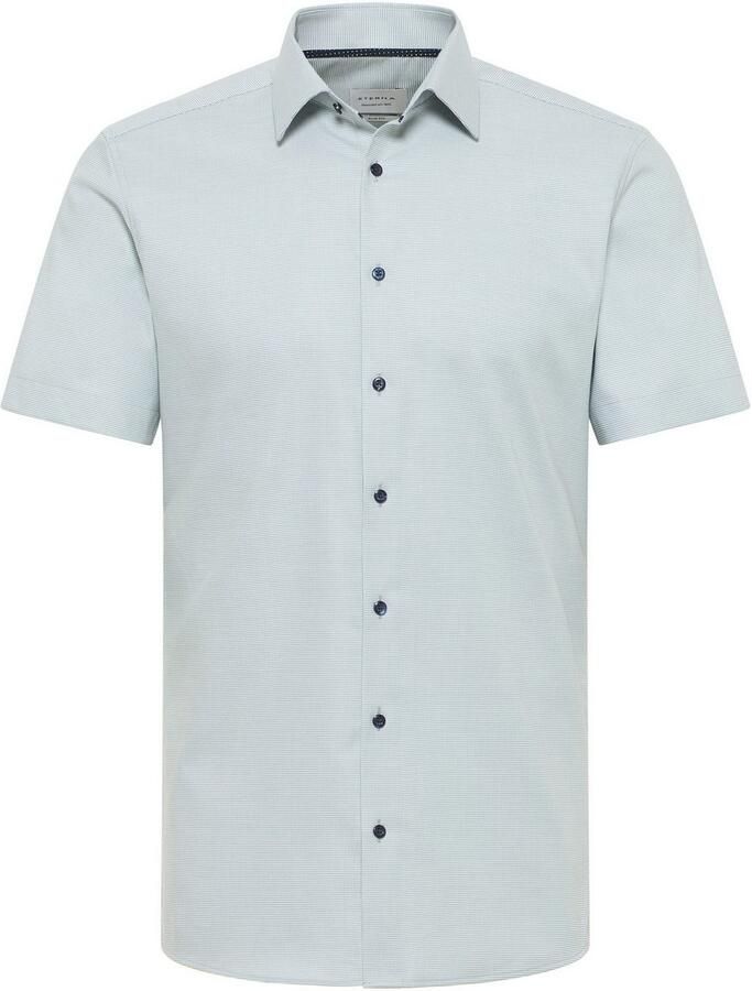Eterna Overhemd met korte mouwen Slim fit