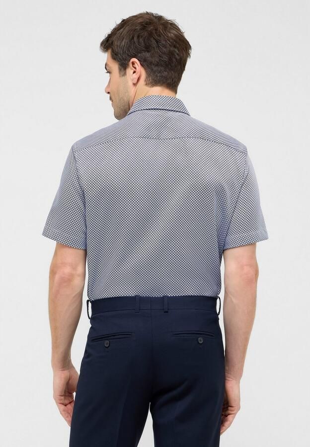 Eterna Overhemd met korte mouwen Slim fit NON IRON (strijkvrij) - Foto 4