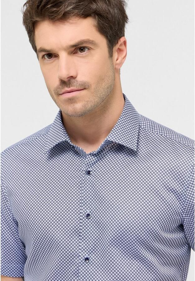 Eterna Overhemd met korte mouwen Slim fit NON IRON (strijkvrij) - Foto 3