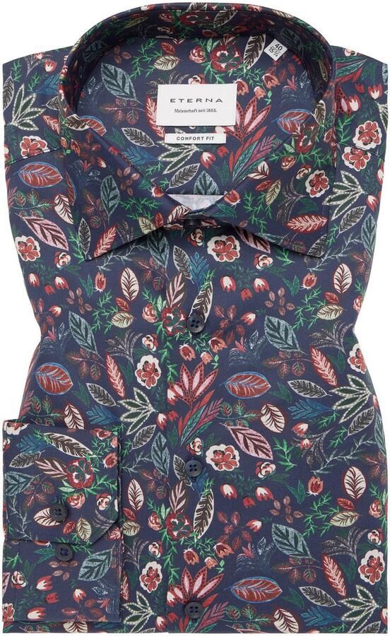 ETERNA COMFORT FIT Comfort fit zakelijk overhemd met kentkraag - Foto 5