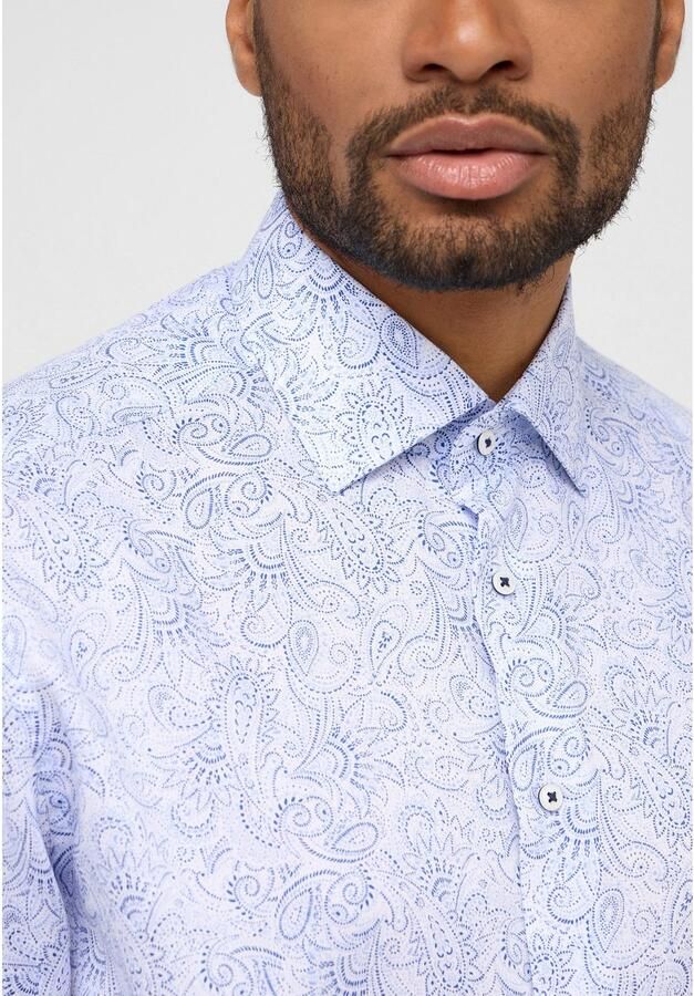 Eterna Comfort fit zakelijk overhemd met paisleymotief - Foto 4