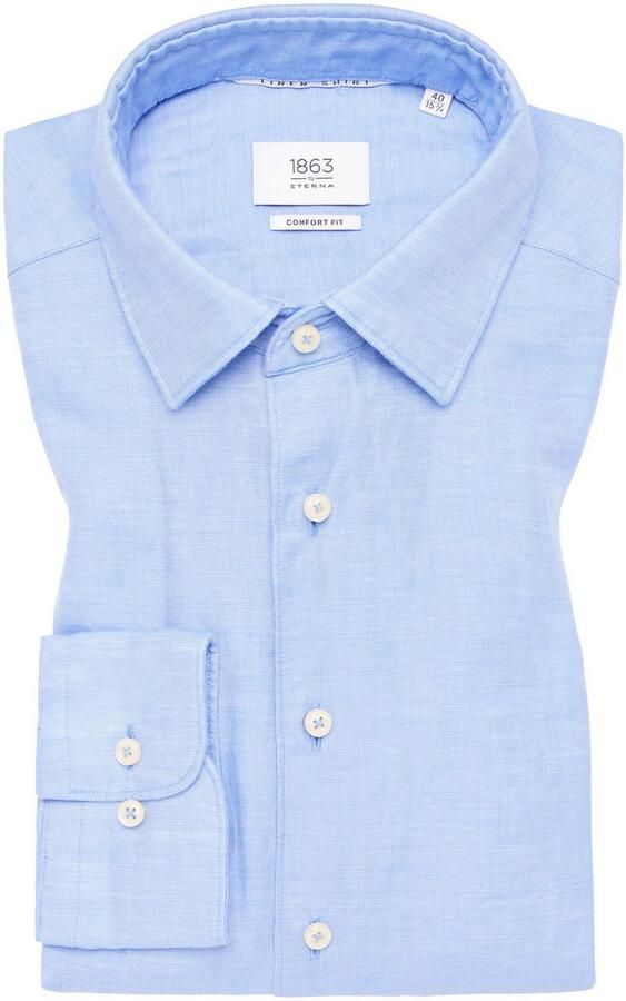 Eterna Overhemd met lange mouwen Comfort fit - Foto 5