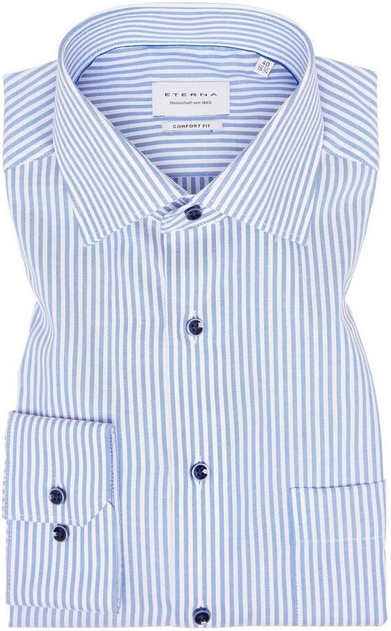 Eterna Comfort fit zakelijk overhemd met kentkraag - Foto 5