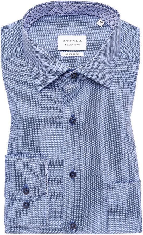 Eterna Overhemd met lange mouwen Comfort fit - Foto 5