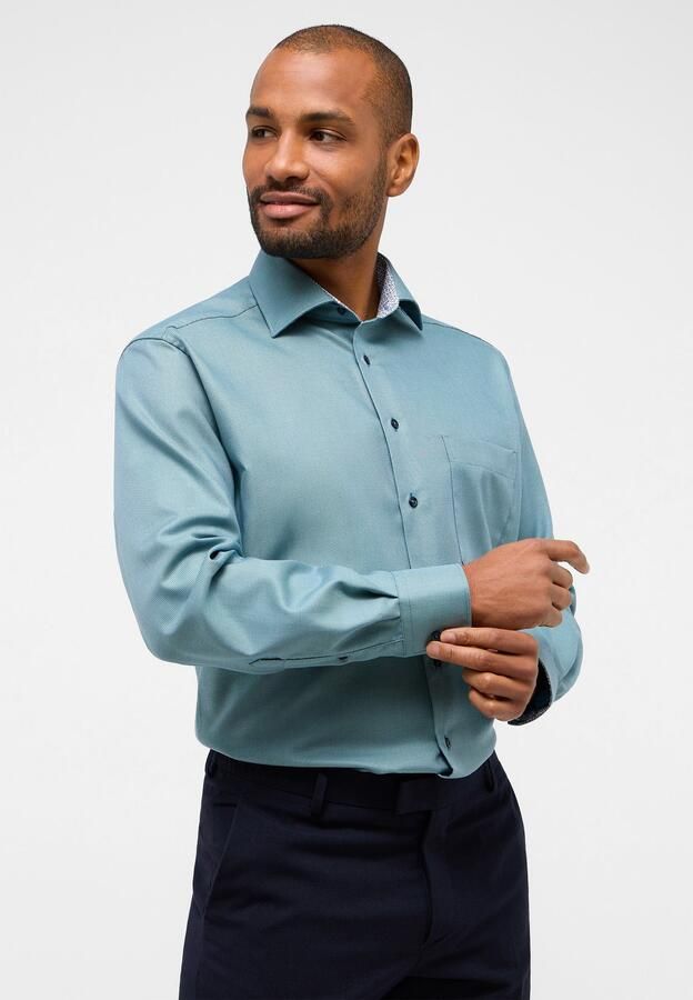 Eterna Comfort fit zakelijk overhemd met kentkraag - Foto 6