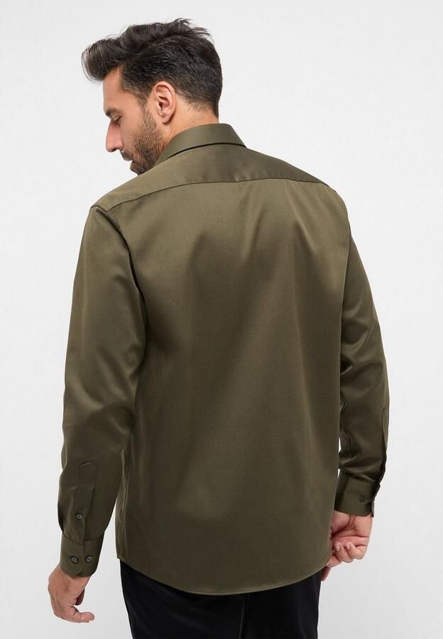 Eterna Comfort fit zakelijk overhemd met borstzak - Foto 4