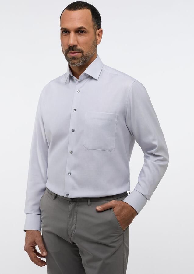 Eterna Overhemd met lange mouwen Comfort fit NON IRON (strijkvrij) - Foto 6