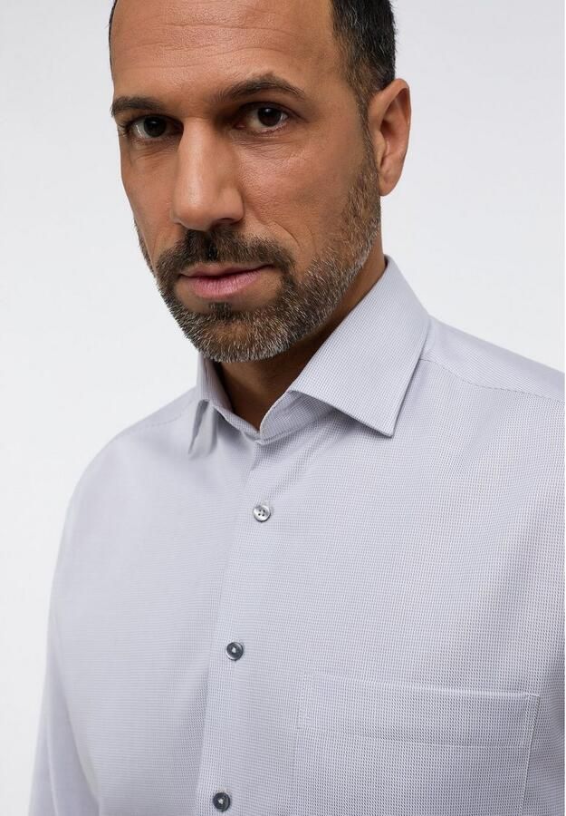 Eterna Overhemd met lange mouwen Comfort fit NON IRON (strijkvrij) - Foto 3