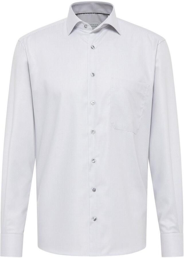 Eterna Overhemd met lange mouwen Comfort fit NON IRON (strijkvrij)