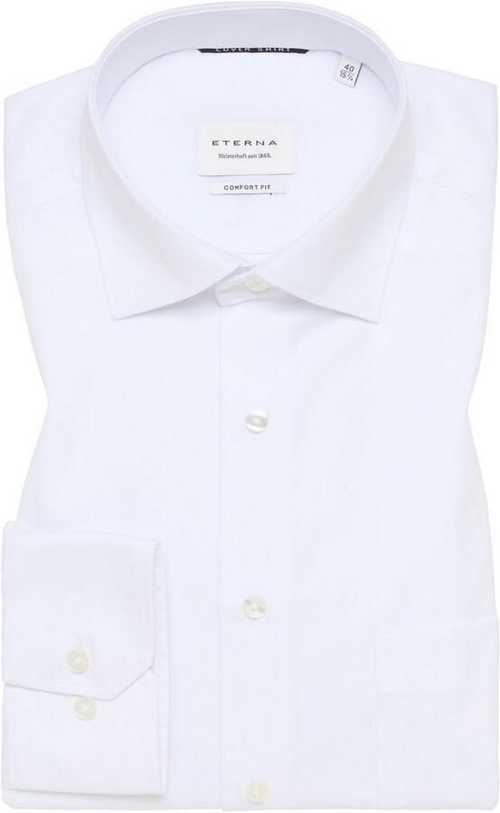 Eterna Overhemd met lange mouwen Comfort fit NON IRON (strijkvrij) - Foto 7