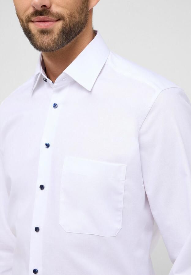 Eterna Overhemd met lange mouwen Comfort fit NON IRON (strijkvrij) - Foto 4
