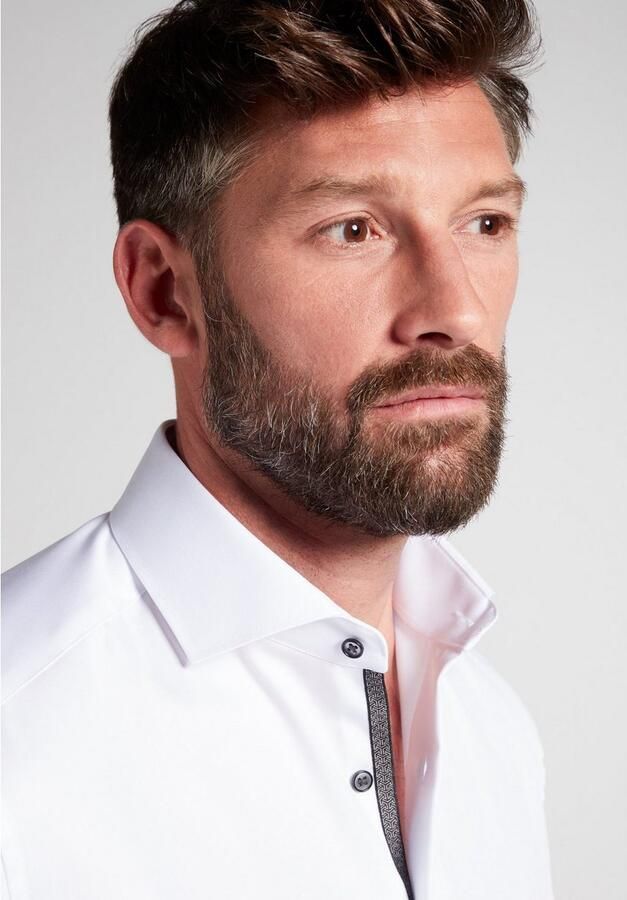 Eterna Overhemd met lange mouwen Comfort fit NON IRON (strijkvrij) - Foto 2